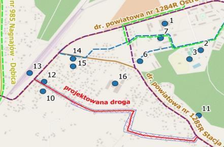 Termin rozpoczęcia: 2018 Wartość: 3 600 000 zł Alternatywny dojazd do dróg serwisowych i