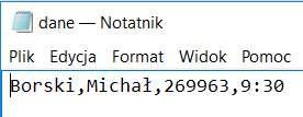 Borski Michał, nr indeksu: 269963 Lab3 - Zastosowania protokołów przesyłania plików Zadania do wykonania 1. W trybie tekstowym zalogować się na serwerze ftp o adresie sunsite.icm.edu.