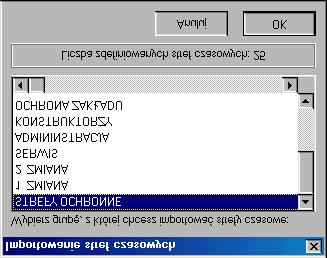 PR Master 1.5-11 - 01-02-15 UWAGA! 1. Przydzielenie dostępu dla grupy domyślnej jest równoznaczne z przełączeniem kontrolera do stanu OTWARTE. 2.