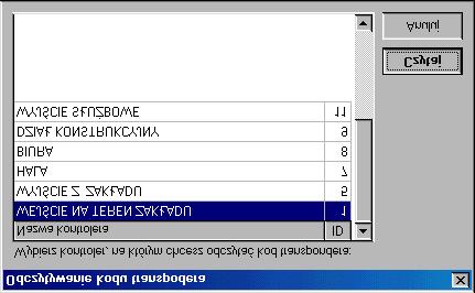 PR Master 1.5-14 - 01-02-15 Chcąc wprowadzić kod transpondera należy wybrać przycisk, a następnie wybrać kontroler, z którego chcemy dokonać odczytu kodu. UWAGA! 1. Dodawanym użytkownikom PR MASTER nadaje ID automatycznie według wybranego statusu przydzielając najniższe wolne.