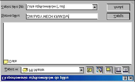 PR Master 1.5-15 - 01-02-15 Chcąc wykorzystać tą samą listę użytkowników w nowej konfiguracji (nie dokonując zmian w już istniejącej) należy dokonać eksportu użytkowników do pliku.