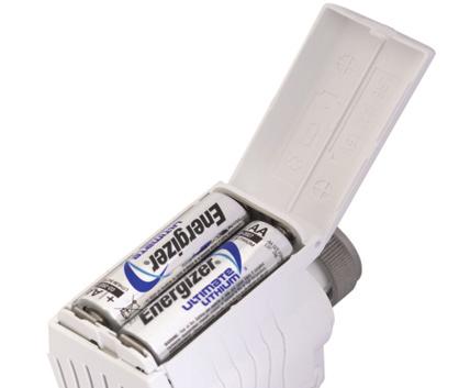 OPIS DZIAŁANIA PRZYCISKU (R) I FUNKCJI LED LED1 LED2 FUNKCJE 1 x za 8 s = pusta pamięć, kod nie wprowadzony 2 x za 8 s = błąd w komunikacji 3 x za 8 s = błąd mechaniczny MRUGANIE PRZEMIENNE = nauka