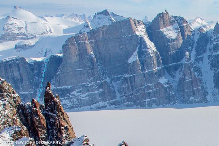 Marzec maj2018, Kanada, Ziemia Baffina Ziemia Baffina największa wyspa Archipelagu Arktycznego, druga pod względem wielkości wyspa Arktyki po Grenlandii oraz piąta na świecie.