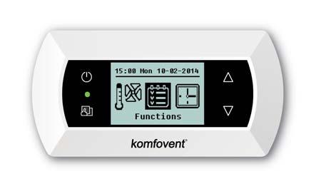 System sterowania nowej generacji - automatyka 5 utomatyka 5 to system sterowania nowej generacji oraz kompleksowe rozwiązanie w centralach KOMFOVENT.