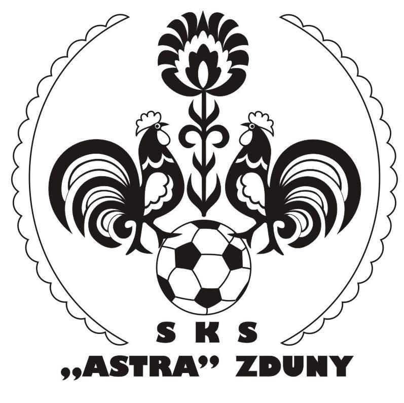 C Copyright by KJG EMBLEMAT SKS ASTRA ZDUNY PROJEKT AD 2008 LOGOTYP SYLWETKOWY Invenit: Krzysztof J.
