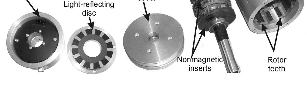 The modules are separated from each other with nonmagnetic inserts.