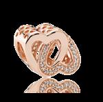 KLIPSY, SEPARATORY I CHARMSY Błyszczące różowe serca Separator, PANDORA Rose, 781252CZ / 179 zł Więź miłości Klips, srebro, 792150CZ / 179 zł Gotowa na miłość Klips, srebro, różowa 791981PCZ / 179 zł