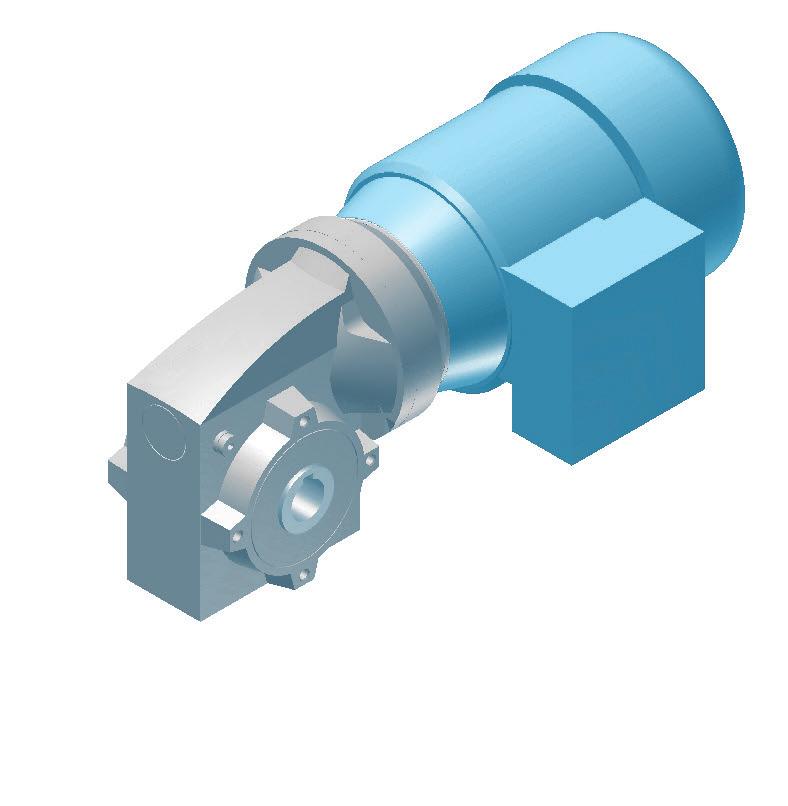 Warianty montażu Adapter silnika standardowego IEC, adapter silnika standardowego NEMA Krótkie, kompaktowe adaptery silnika umożliwiają podłączenie standardowych silników IEC o wielkościach od 6 do