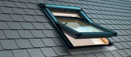Okna dachowe Okna obrotowe RotoQ/ RotoQ Plus, drewniane Okna obrotowe RotoQ / RotoQ Plus, drewniane i Plus w pakiecie 3-szybowym Zalety w skrócie Wysoka energooszczędność U W od 1,0 W/m 2 K do 0,78