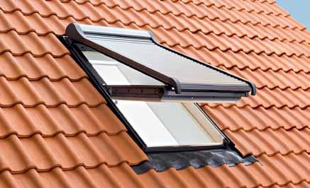 Akcesoria Ochrona przeciwsłoneczna na zewnątrz: ochrona przed upałem i zimnem Ochrona przeciwsłoneczna zewnętrzna do okien dachowych RotoQ Rolety zewnętrzne, markizy zewnętrzne i markizy Screen
