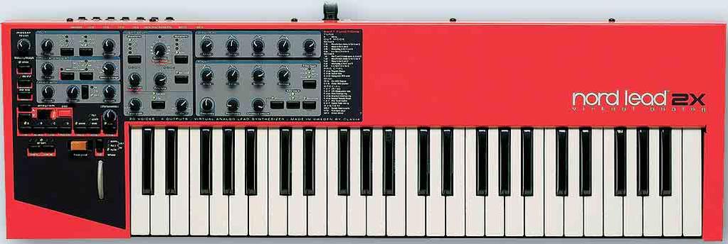 TEST Korg KingKorg POTENCJALNA KONKURENCJA W + znakomite, mocne i soczyste brzmienie + solidne wykonanie, estetyczny panel + prostota obsługi + spore możliwości modulacji barwy + bardzo dobre filtry