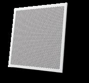 24 JEDYNE ORYGINALNE SUFITY RIGIPS GYPTONE Point 80 Panel sufitowy z płyty gipsowo-kartonowej z okrągła perforacją o średnicy 5 mm w układzie diagonalnym. Pokryty włókniną akustyczną od spodu.