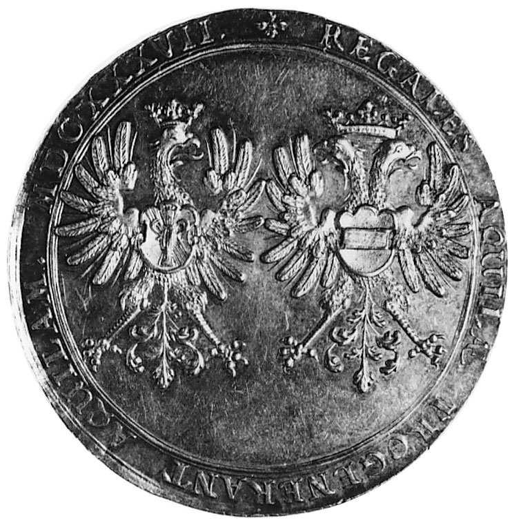 Medal donatywa z cerberem na ślub z Cecylią Renatą z 1637 r.