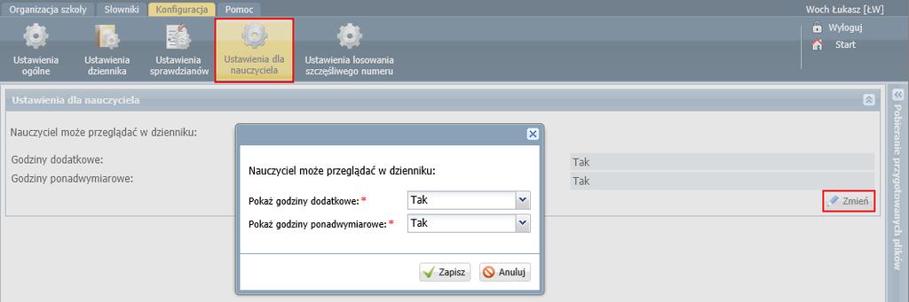 Rozliczanie godzin ponadwymiarowych i dodatkowo płatnych Moduł Administrowanie 1. Do każdego przedmiotu przypisano pensum. Domyślnie jest to 18 godzin.