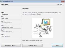 4. Przydatne funkcje Etap 3: Uruchom program Virtual Remote Tool Uruchomienie za pomocą ikony skrótu Dwukrotnie kliknij ikonę skrótu na pulpicie systemu Windows.