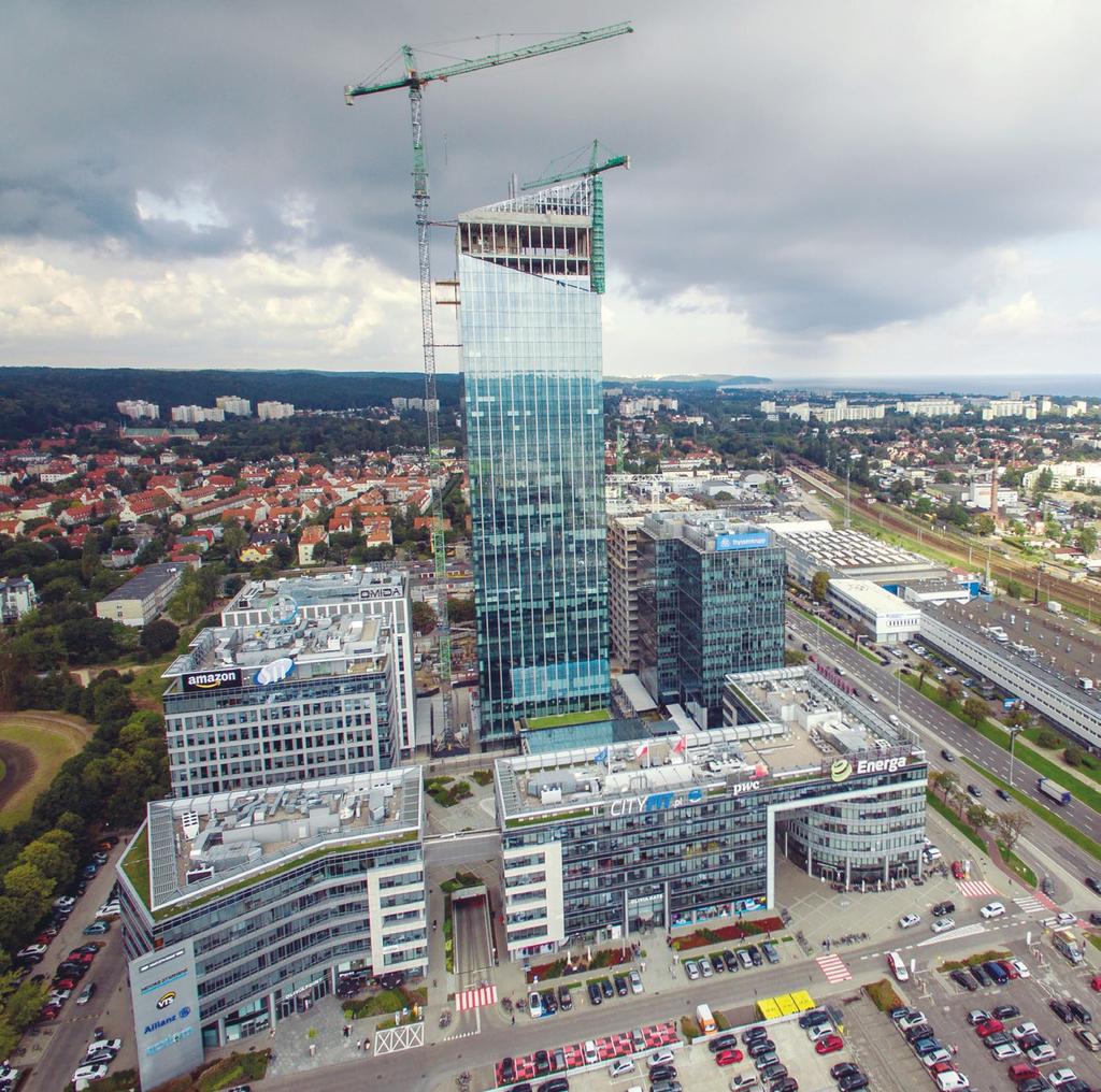 BIUROWCE I OBIEKTY O KONSTRUKCJI SZKIELETOWEJ Konstrukcje szkieletowe z prefabrykatów Pekabex są wznoszone bardzo szybko. Konstrukcja kondygnacji powstaje w tydzień.