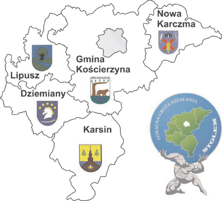 STOWARZYSZENIE LOKALNA GRUPA DZIAŁANIA STOLEM Lokalna Grupa Działania Stolem położona jest w południowo - środkowej części województwa pomorskiego. Kulturowo region należy do Kaszub.