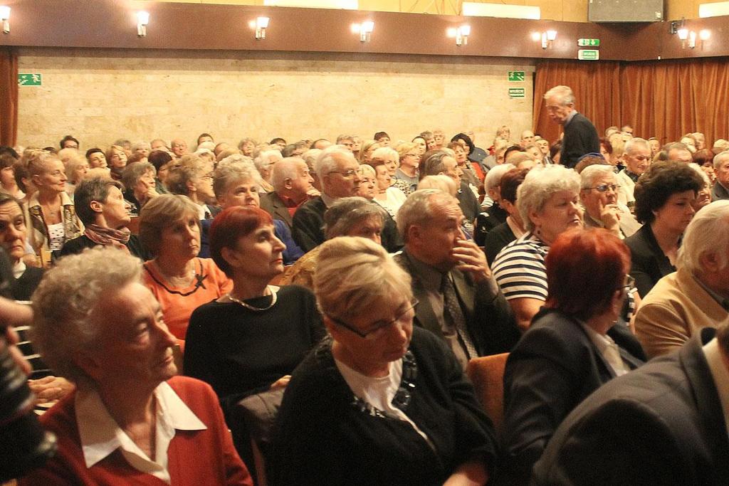 Sala widowiskowa Domu Kultury LSM podczas