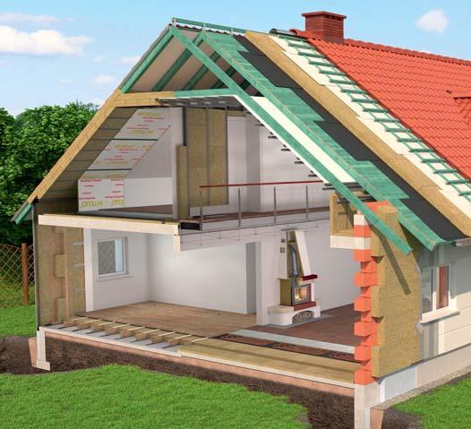 ROCKTON Płyty ze skalnej wełny do izolacji termicznej i akustycznej. Kod wyrobu: MW-EN 36-T3-CS(0)0,5-WS-WL(P)-MU grub. 40 mm MW-EN 36-T3-CS(0)0,5-WS-WL(P)-AW 0,70-MU grub.