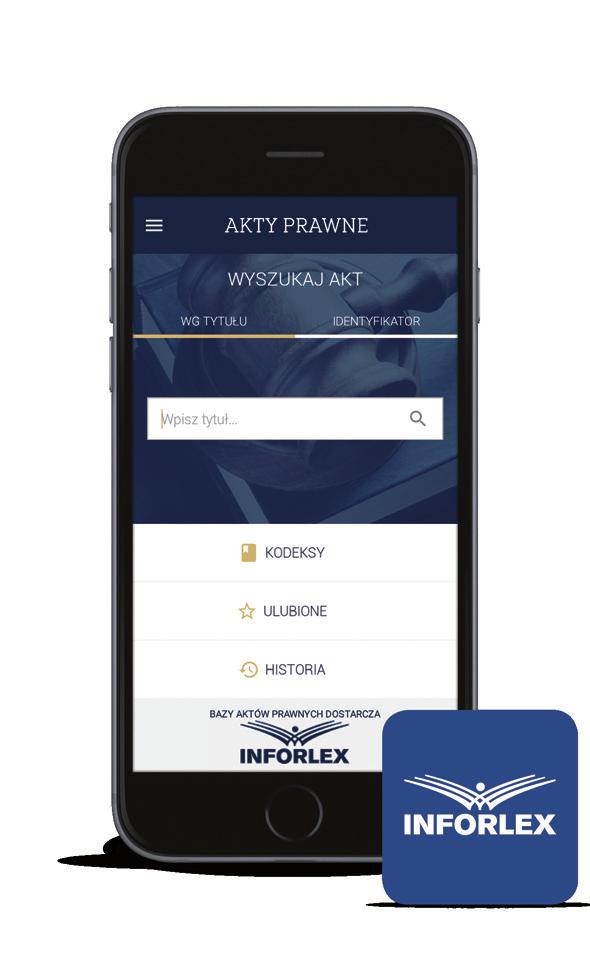 INFORLEX biznes SUERREMIUM Dodatkowe korzyści Dostęp do aplikacji mobilnych Akty rawne Dziennik gazeta prawna wideoakademia Codzienne wydanie oraz aktualności Największa na rynku baza wideoszkoleń,