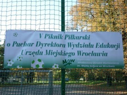 V Piknik Piłkarski MOW Wrocław o Puchar Dyrektora