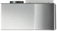 Rekuperator wyposażony jest w przeciwprądowy wymiennik ciepła, nowoczesne i energooszczędne wentylatory z elektroniczną komutacją EC, filtr powietrza nawiewnego F7 oraz filtr powietrza wywiewnego G4.