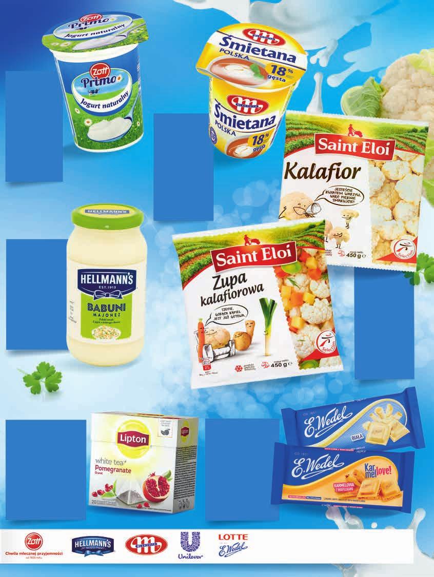 27% 2,59 1,89 / Jogurt naturalny Zott Primo 370 g 0,51 zł / 100 g od 1,70 zł od 6,19 4,49 / Majonez Hellmann s 400-420 ml od 1,07 do 1,12 zł / 100 g 2,79 / Śmietana Polska Mlekovita 18% 400 g 0,70 zł