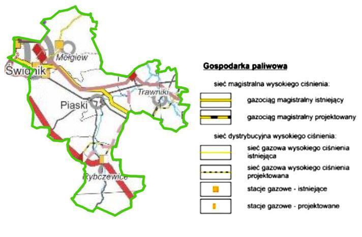 Program Ochrony Środowiska dla Powiatu Świdnickiego na lata 2017-2020 przebiega przez zachodnią i południową część miasta. Ww.