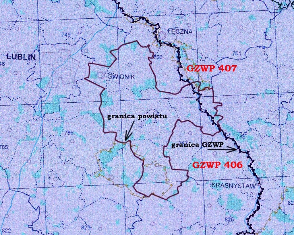 Program Ochrony Środowiska dla Powiatu Świdnickiego na lata 2017-2020 Zgodnie z nowym podziałem na 175 JCWPd teren powiatu świdnickiego znajduje się na obszarze dwóch jednolitych części wód