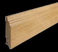 Listwy drewniane wykończeniowe P5001011A P50 Dąb lakier Rozetki Listwa dylatacyjna P1001011A P10