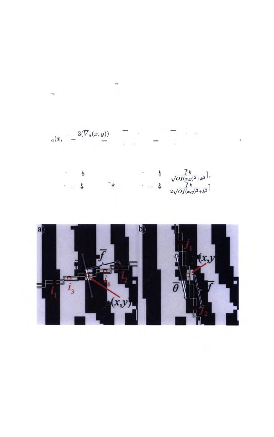Krok 3 Poprawiony obraz binarny I quai wyznaczany jest na podstawie analizy rozkładu pikseli znajdujących się na badanej listewce skórnej oraz