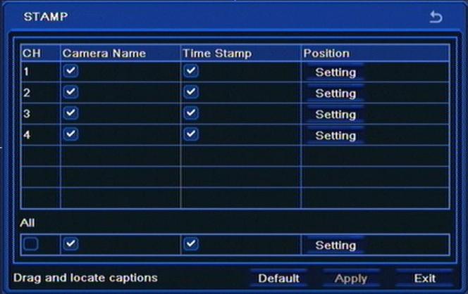 Post alarm record time allows to set the recording time after triggering alarm input in a particular camera, ranging from 10 seconds to 5 minutes.