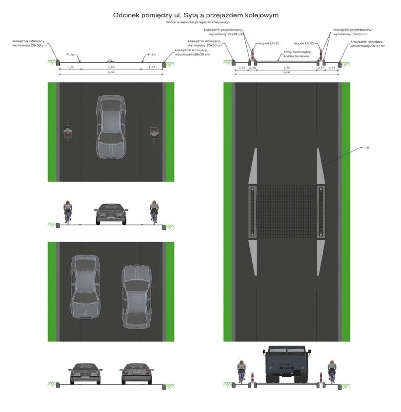 Dzięki realizacji NSR powstanie także ważny dla systemu tras rowerowych odcinek drogi dla rowerów w ul.