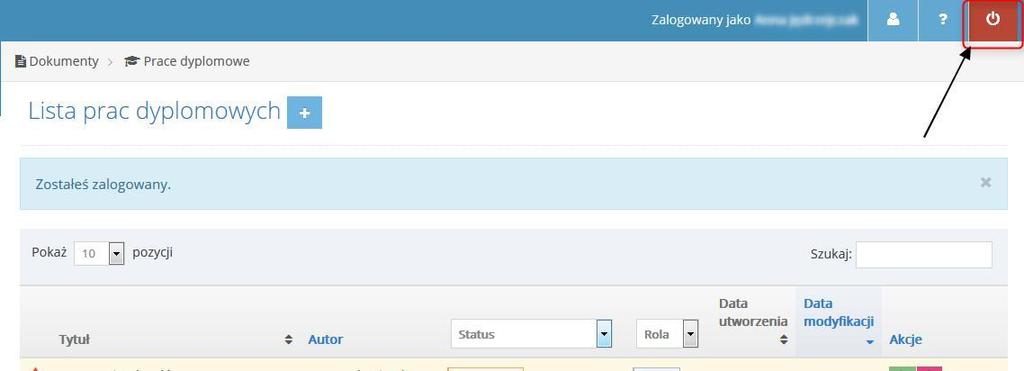 Data wygenerowania raportu od Data wygenerowania raportu do wyszukiwanie, ograniczone do dat, w których został wygenerowany raport, można wprowadzić jedną datę W przypadku niepodania żadnego wpisu w