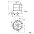 2,5 mm 2 Montaż poziomy lub naścienny Temperatura pracy od -37 0 C do +50 0 C Montaż naścienny SPECYFIKACJE ZAMÓWIENIA Napięcie operacyjne 12-50 V DC 230 V AC Pobór prądu 500-100 ma 50