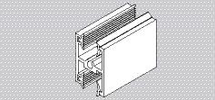 241 Waga w kg/m: aluminium 0,802 MR28 in 6000 mm stock length, without PVC profile Art.No.07.241 Weight in kg/m: aluminium 0,802 MR28 in Fixlängen Art.Nr07.