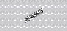 Nr07.255 Waga w kg/m: PVC 0,023 Contactprofile in 50 m stock length (roll) Art.No.07.255 Weight in kg/m: PVC 0,023 Glaskeilprofil 2 mm, für 10 mm Glasdicke, in 50 m Lagerlängen (Rolle) Art.