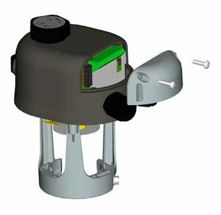 VA-7700 5 U stawienia przełączników (Tylko modele sterowane proporcjonalnie) Aby dostać się do przełączników należy zdjąć przeźroczystą osłonę.