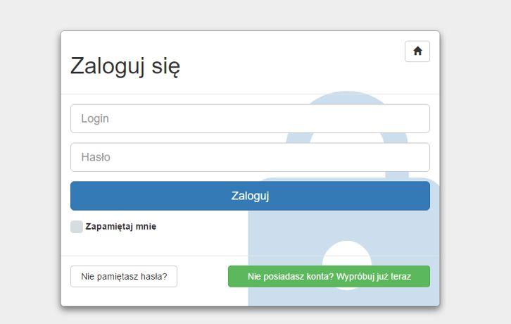 Wpisz login (Twój adres