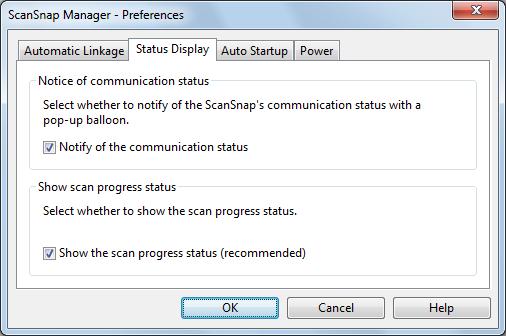 Fujitsu ScanSnap ix500 Instrukcja obsługi (Windows) Ukrycie okna informującego o postępie skanowania Możesz ukryć okno [ScanSnap Manager Image scanning and file saving]. W tym celu: 1.