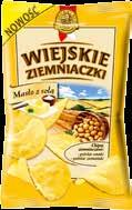 zielona cebula ze szczypiorkiem, papryka chipsy lay`s