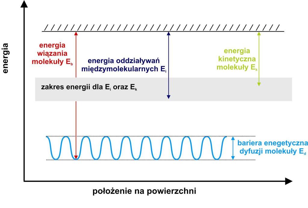 Z jednej strony oddziaływania międzymolekularne muszą być słabe, by umożliwić molekułom eksplorację powierzchni energii potencjalnej i znalezienie globalnego minimum.