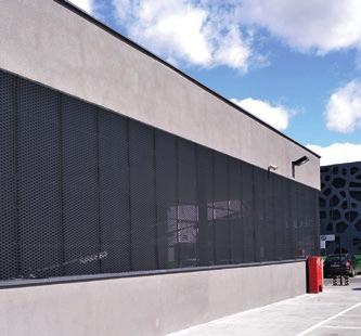 expanded metal mesh sheets type ACADEMY R115, MERIDIANA E350, ESTESA R270, SYSTEM EL-SCC3.