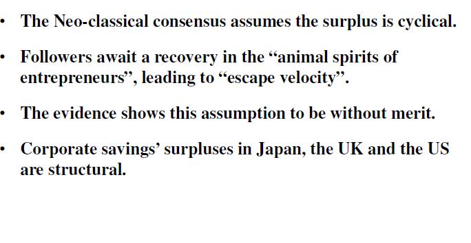 Andrew Smithers (2013), The Road to Recovery, The