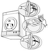 Stopnia delikatności Bieliznę delikatną należy prać osobno. Wybierać programy specjalne dla wełny - nadającej się do prania w pralce, firanek i innych delikatnych tkanin.