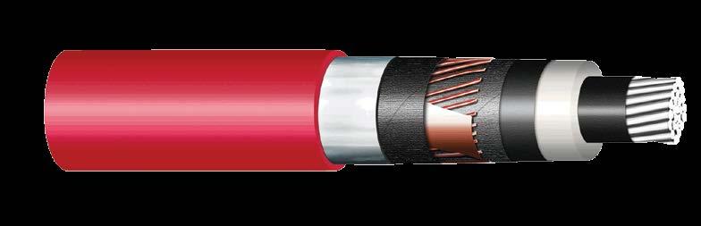 XnRUHKXS 18/30 kv Kable elektroenergetyczne średniego napięcia z izolacją XLPE Medium voltage cables with XLPE insulation Norma Standard PN-HD 620-10C IEC 60502-2 Konstrukcja Construction 9 8 7 6 5 4