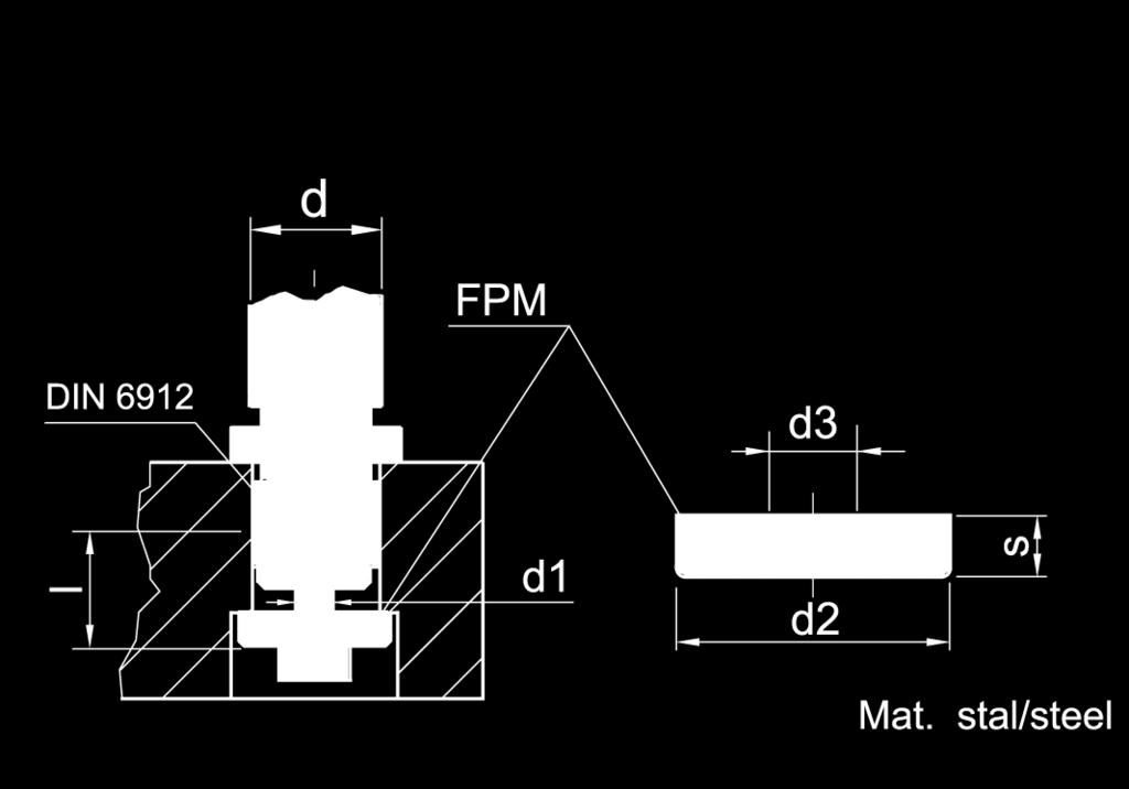 Pierścień mocujący Retaining ring www.fcpk.pl FPM d d2 s d1 l d3 NR KAT.