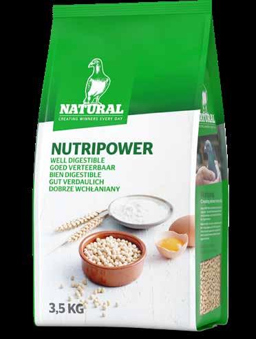 Natural Nutripower Natural Nutripower jest zbilansowanym, łatwo strawnym suplementem diety o wysokiej wartości odżywczej i energetycznej Starannie dobrana kompozycja Natural Nutripower sprawia, że