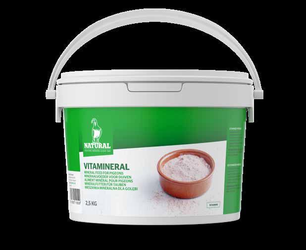 Natural Vitamineral Minerały z witaminami Natural Vitamineral zawiera wszystkie minerały niezbędne w zbilansowanej diecie. Natural wprowadził Vitamineral na rynek w 1952 roku.