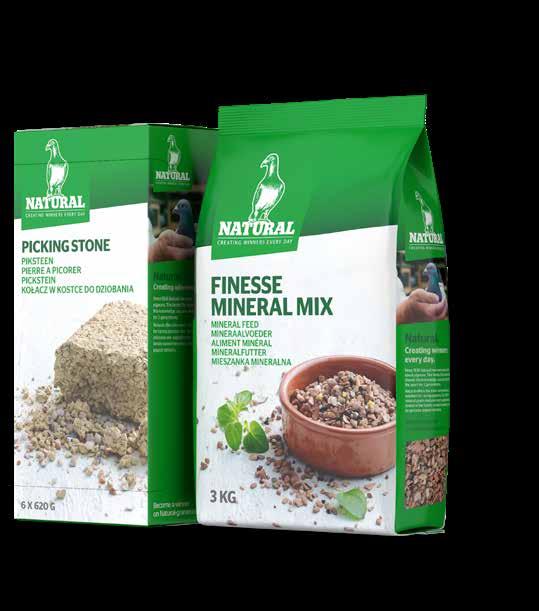 Produkty PODSTAWOWE Natural FINESSE MINERAL MIX s. 46 Natural HI-CALCIUM GRIT s. 47 Natural HI-CALCIUM GRIT + ANYŻ s.